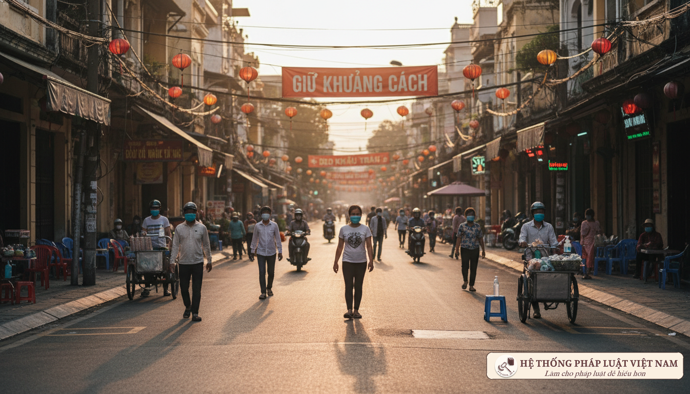 Người dân đeo khẩu trang phòng dịch Covid-19