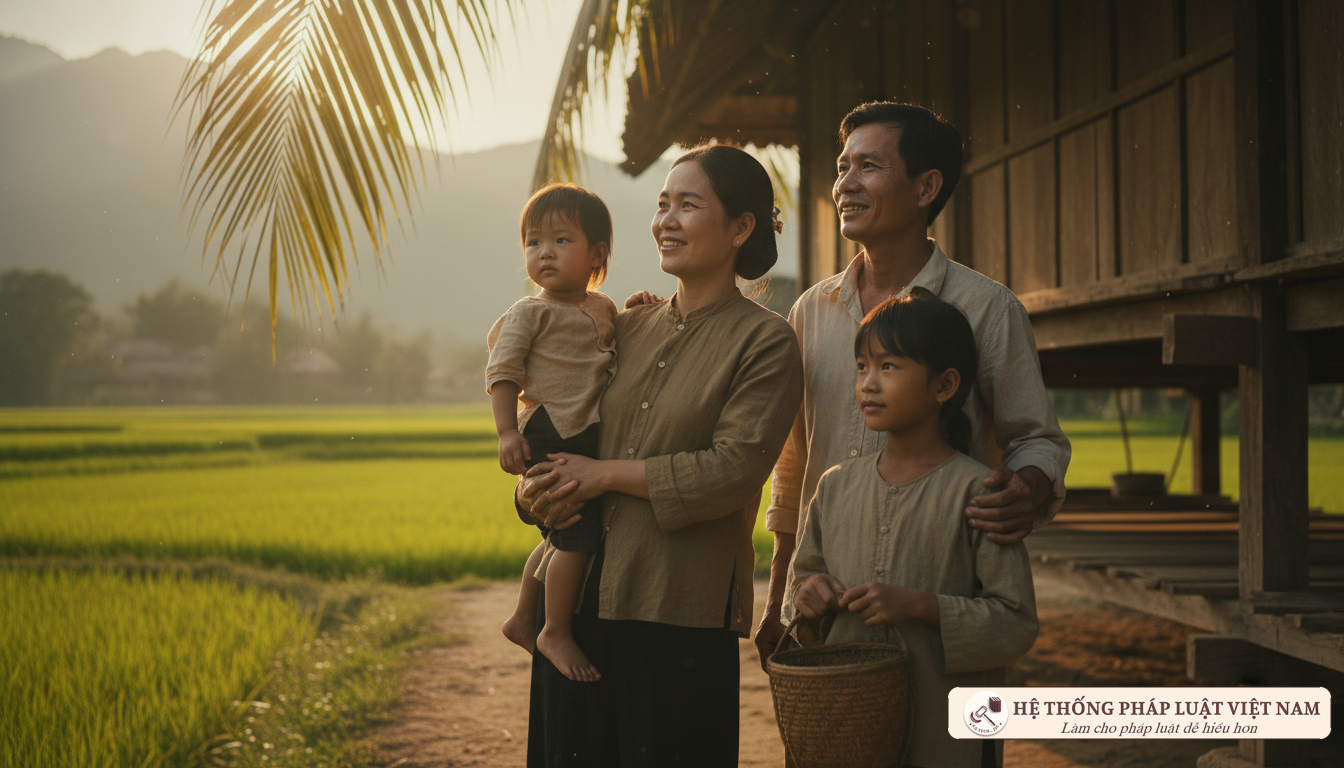 Gia đình nông thôn Việt Nam hy vọng vào chính sách an sinh