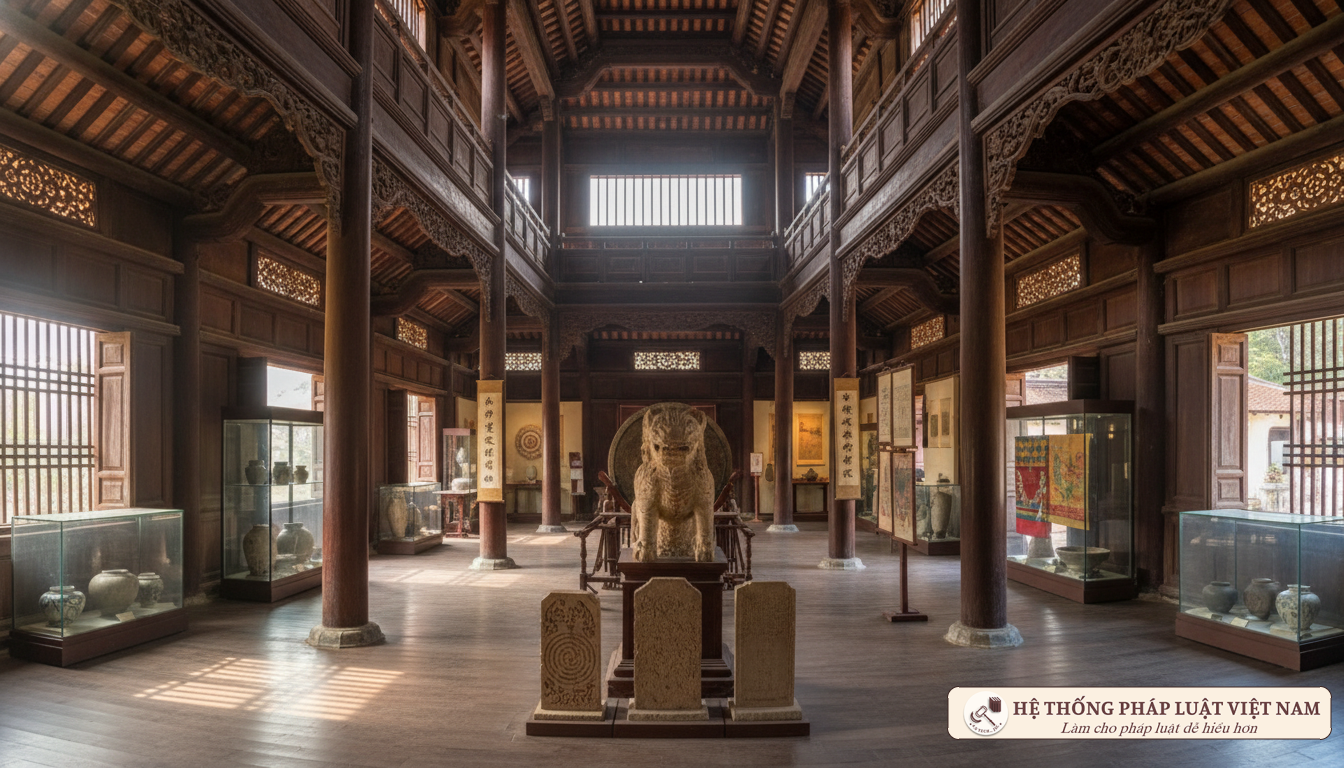 Không gian bảo tàng truyền thống