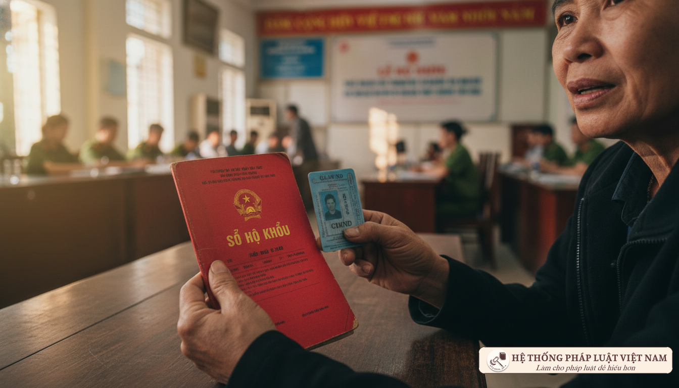 Thay đổi Chứng minh nhân dân: Có bắt buộc phải đi sửa ngay Sổ hộ khẩu để tránh bị phạt?
