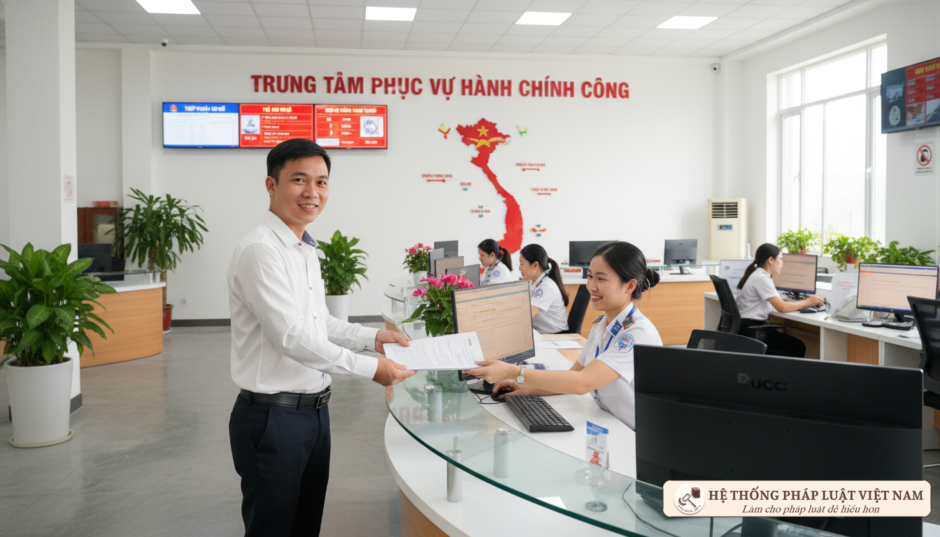 Nộp hồ sơ thay đổi thông tin sổ đỏ
