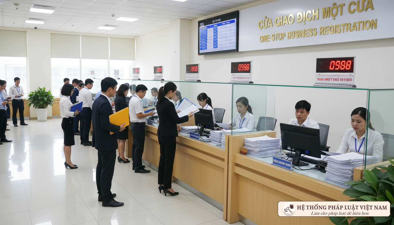 Thủ tục hành chính doanh nghiệp năm 2019 Nộp hồ sơ thay đổi đăng ký kinh doanh tại Sở Kế hoạch Đầu tư
