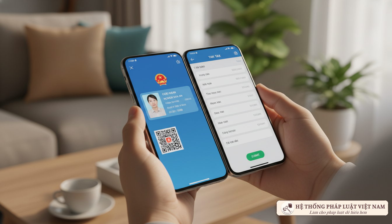 Ứng dụng công nghệ trong quản lý thuế Cập nhật thông tin thuế qua điện thoại