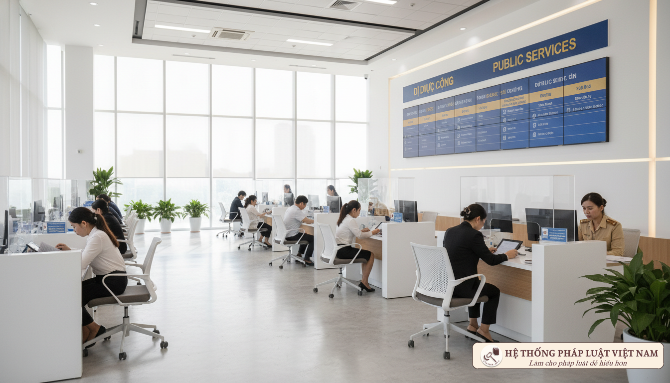 Người dân làm thủ tục cấp đổi thẻ Căn cước