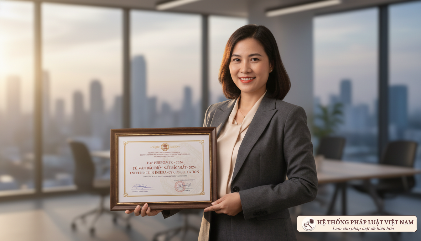 Đại lý bảo hiểm nhận chứng chỉ hành nghề