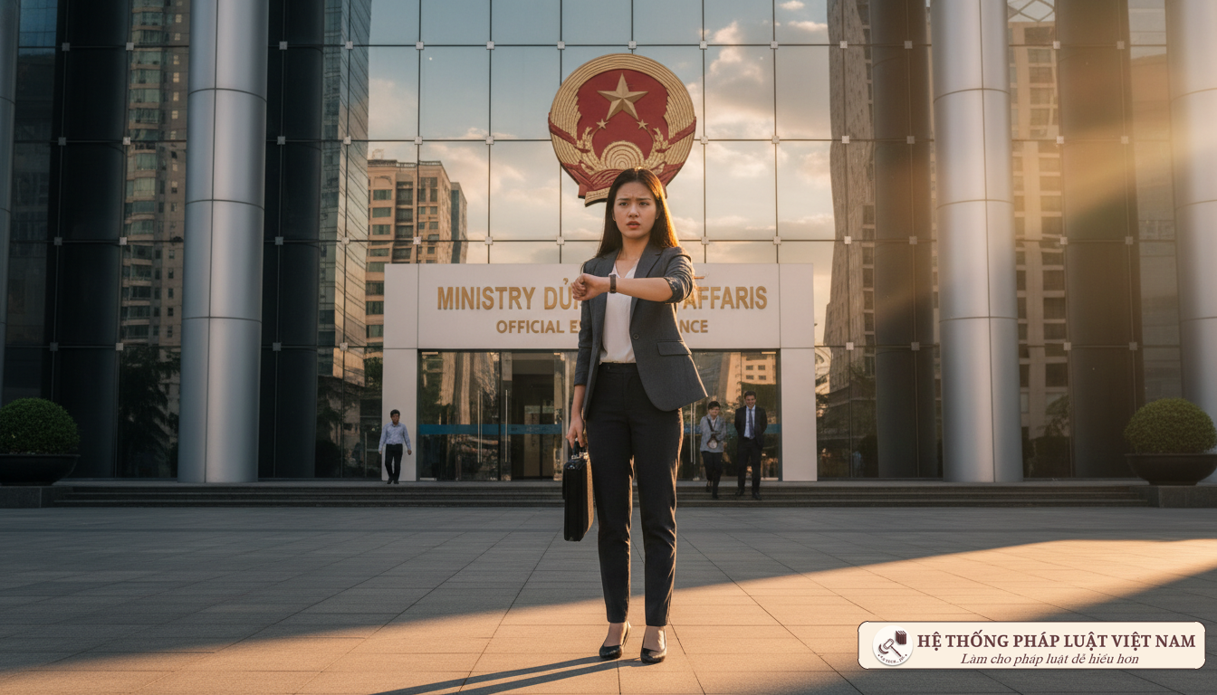 Thí sinh lo lắng kiểm tra đồng hồ trước giờ thi