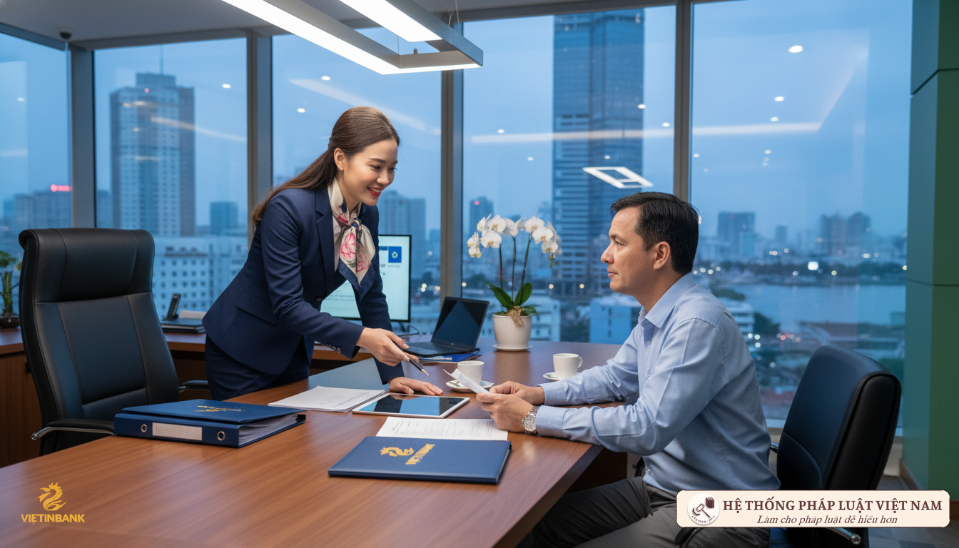 Giao dịch tín dụng bất động sản tại ngân hàng
