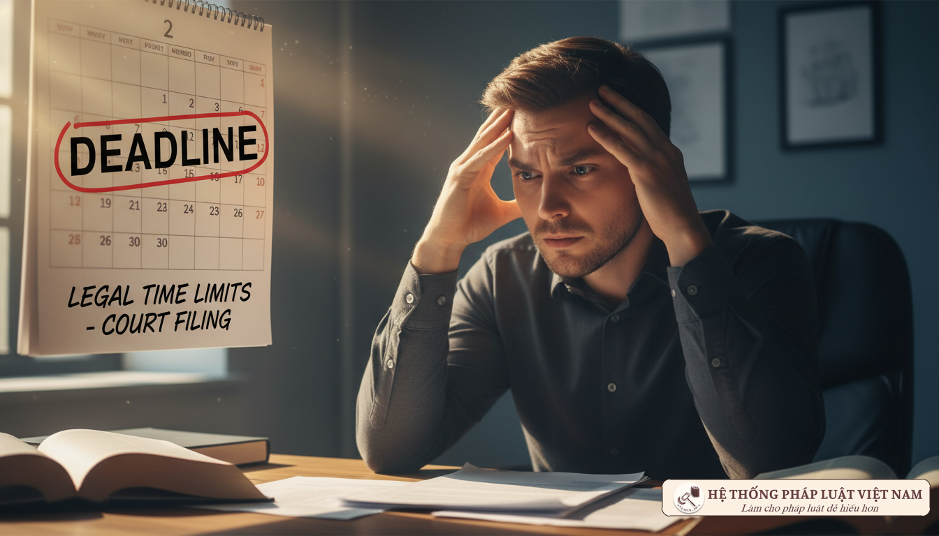 Người dân cần lưu ý về thời hiệu để bảo vệ quyền lợi