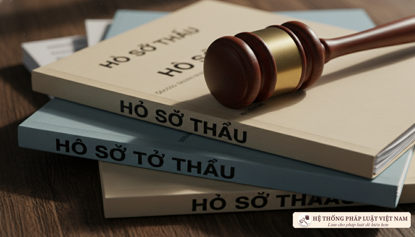 Hồ sơ thầu và búa công lý