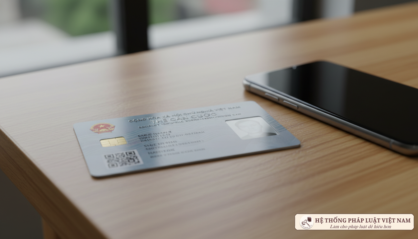 Mẫu thẻ Căn cước mới 2024