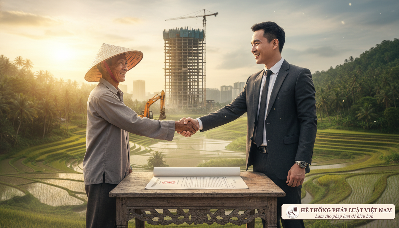 Cơ chế thỏa thuận trong Luật Đất đai 2024 Thỏa thuận giá đất giữa dân và doanh nghiệp
