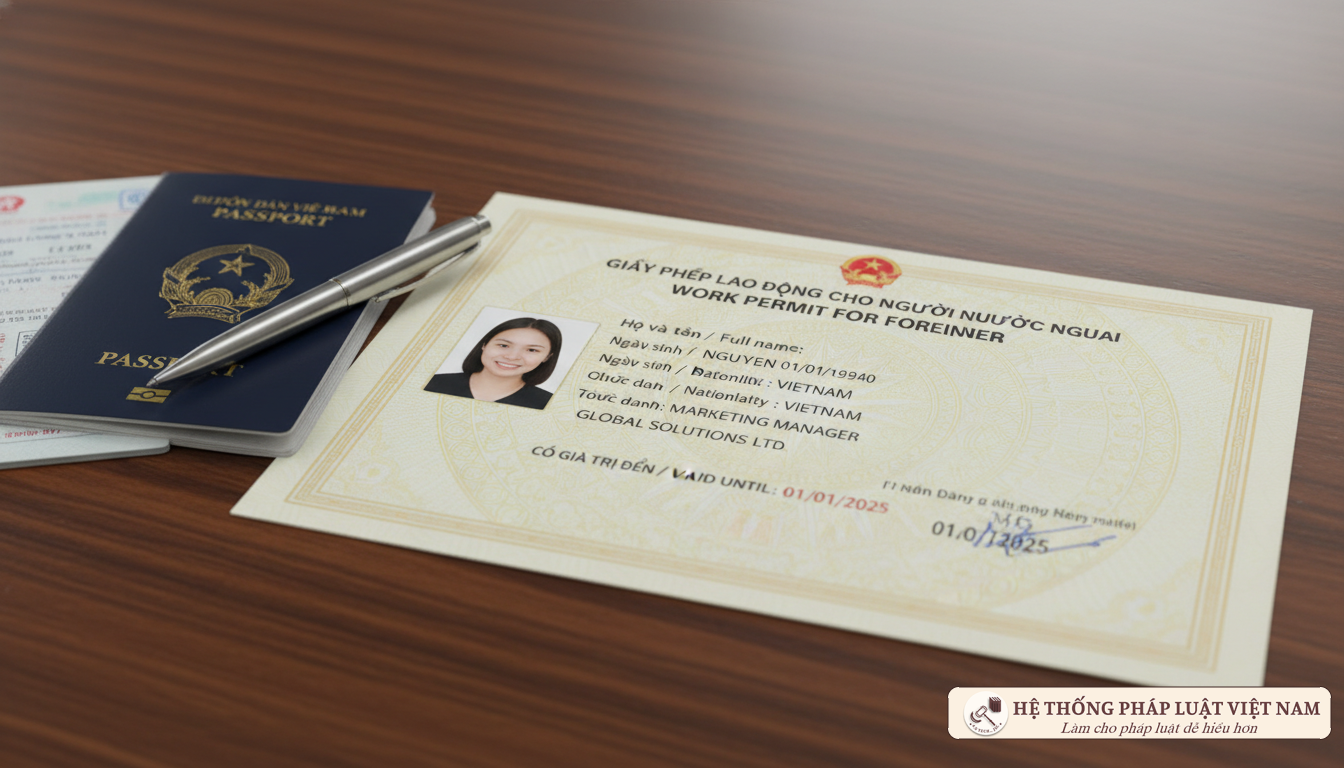 Hồ sơ cấp giấy phép lao động cho người nước ngoài