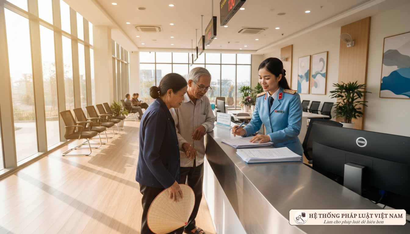 Hướng dẫn làm thủ tục cấp Sổ đỏ tại bộ phận một cửa
