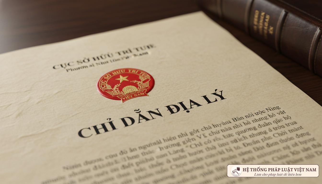 Văn bằng bảo hộ chỉ dẫn địa lý