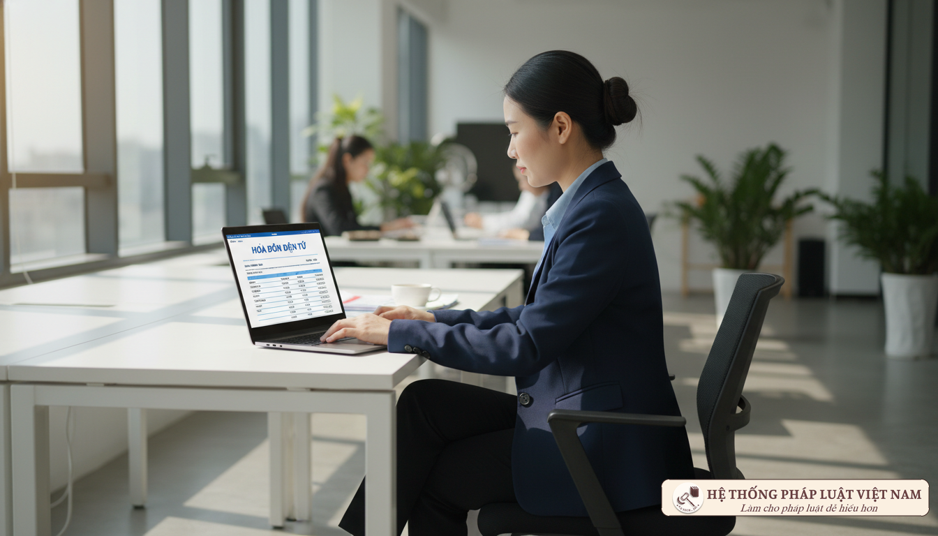 Hướng dẫn thủ tục hóa đơn điện tử cho công ty cổ phần