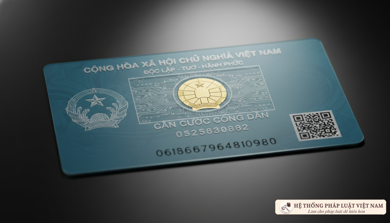 Mẫu thẻ Căn cước công dân gắn chip mới