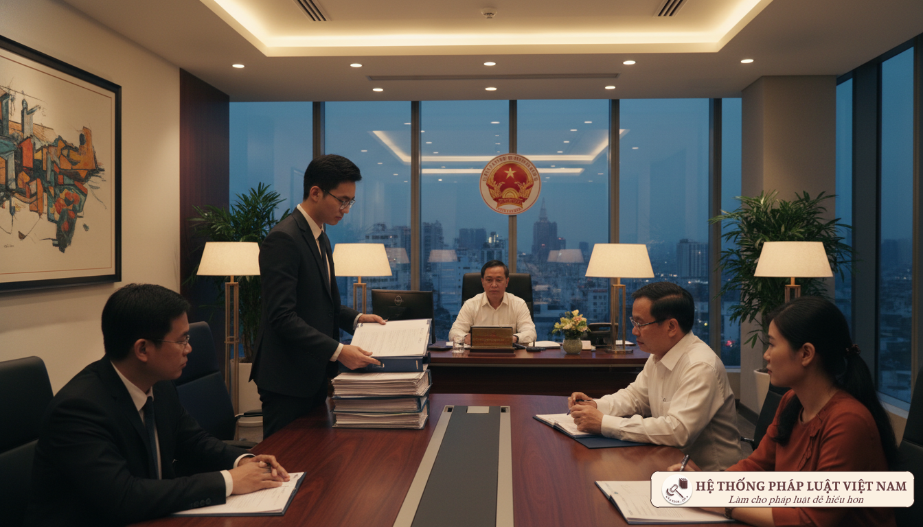 Nộp hồ sơ xin giao đất lấn biển