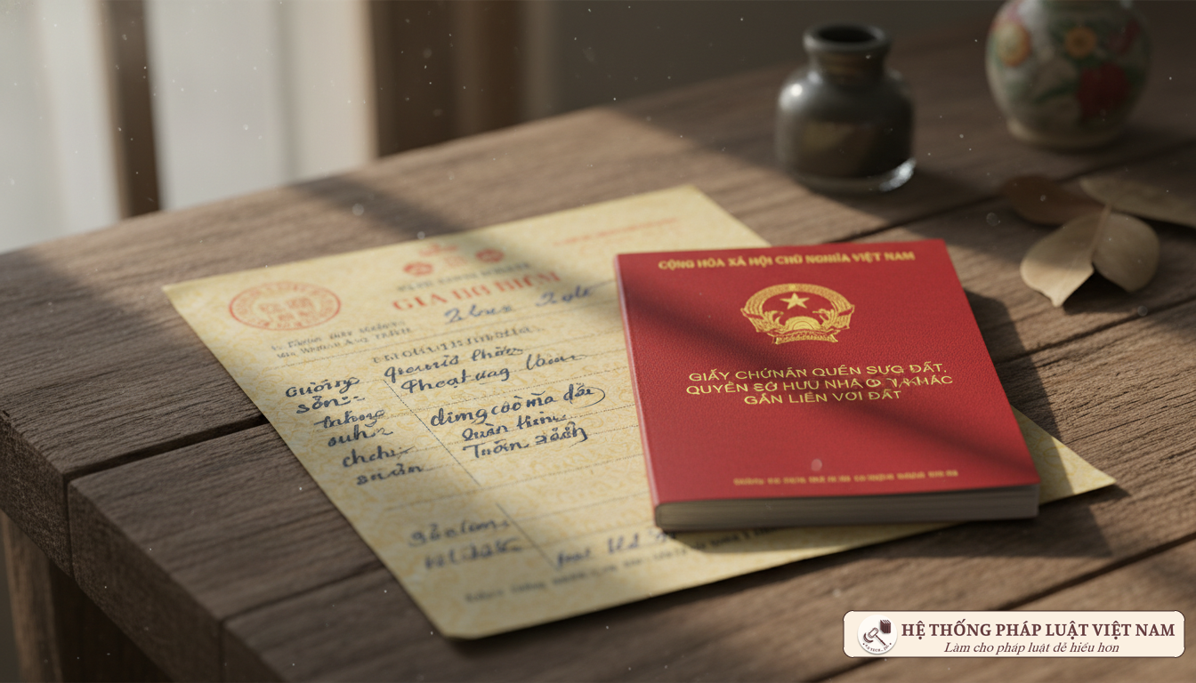 Hồ sơ pháp lý đất đai và sổ đỏ