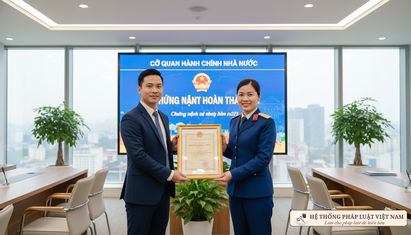 Nộp hồ sơ xóa án tích tại cơ quan hành chính