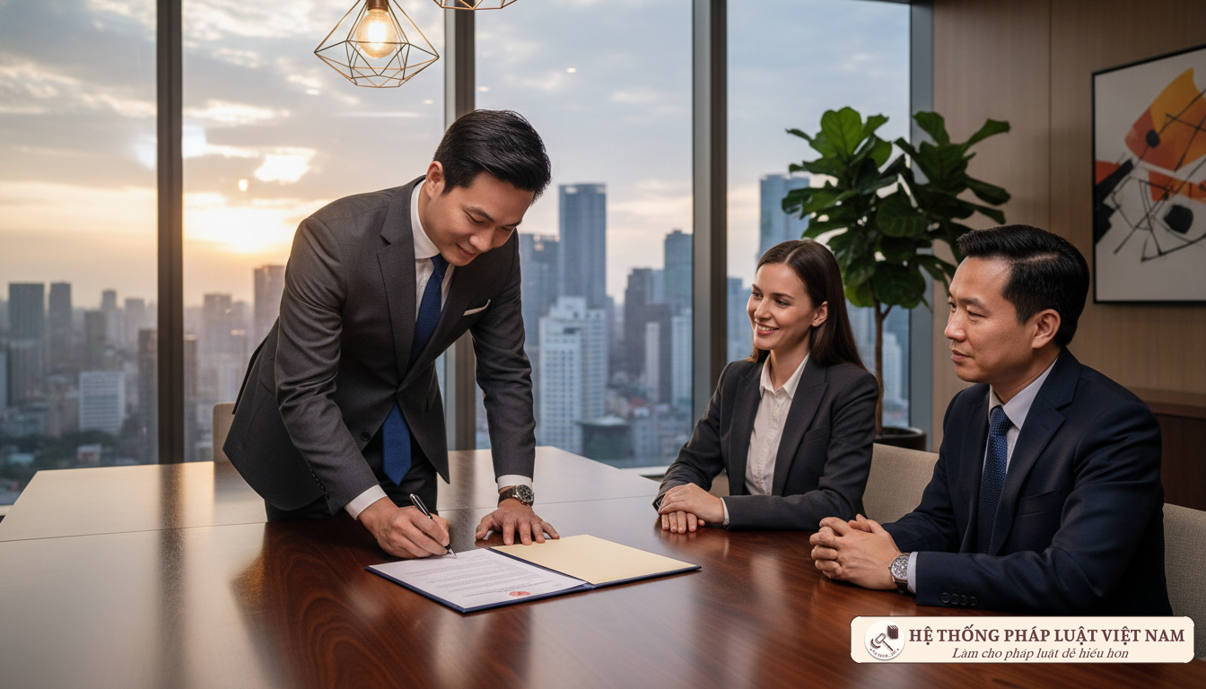 Ký kết hợp đồng thuê tài sản gắn liền với đất