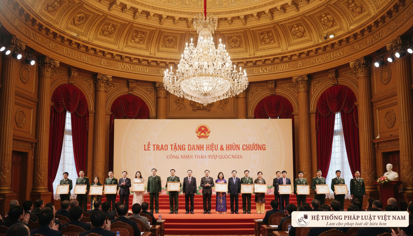 Thưởng &#039;khủng&#039; cho Chiến sĩ thi đua: Cập nhật mức tiền thưởng mới nhất 2025
