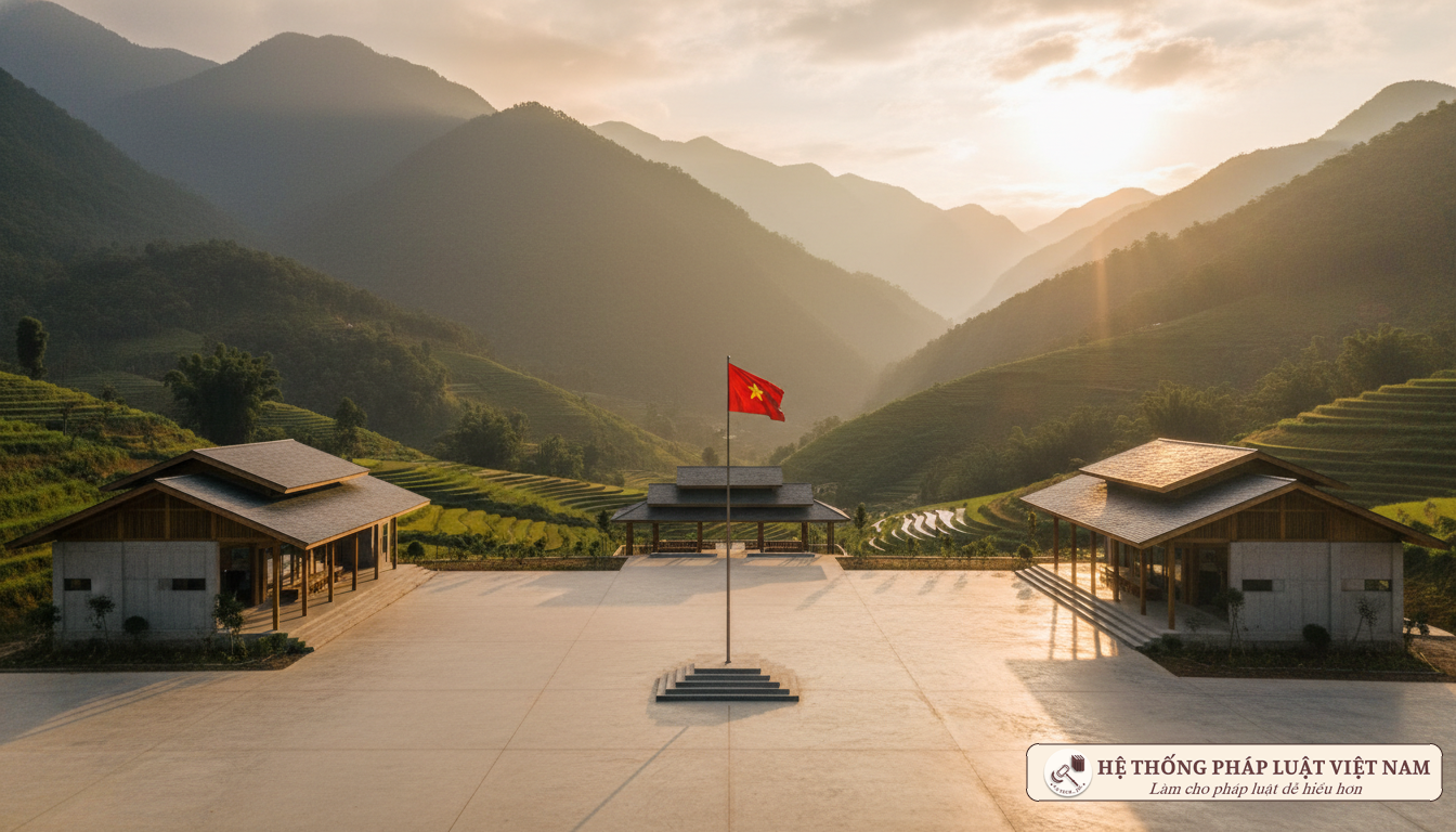 Trung tâm văn hóa xã hiện đại tại vùng nông thôn miền núi