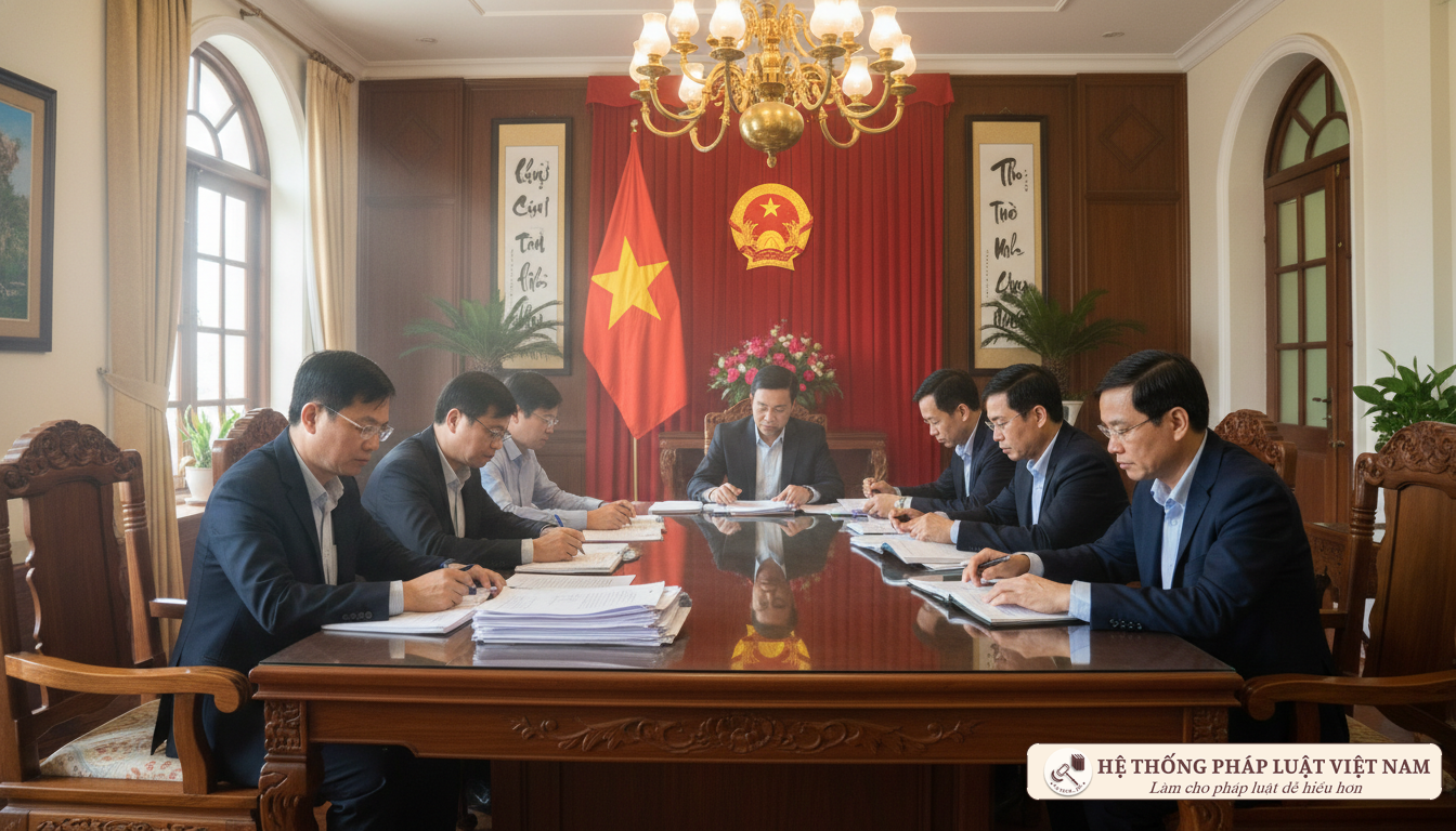 Họp triển khai tiêu chuẩn công chức