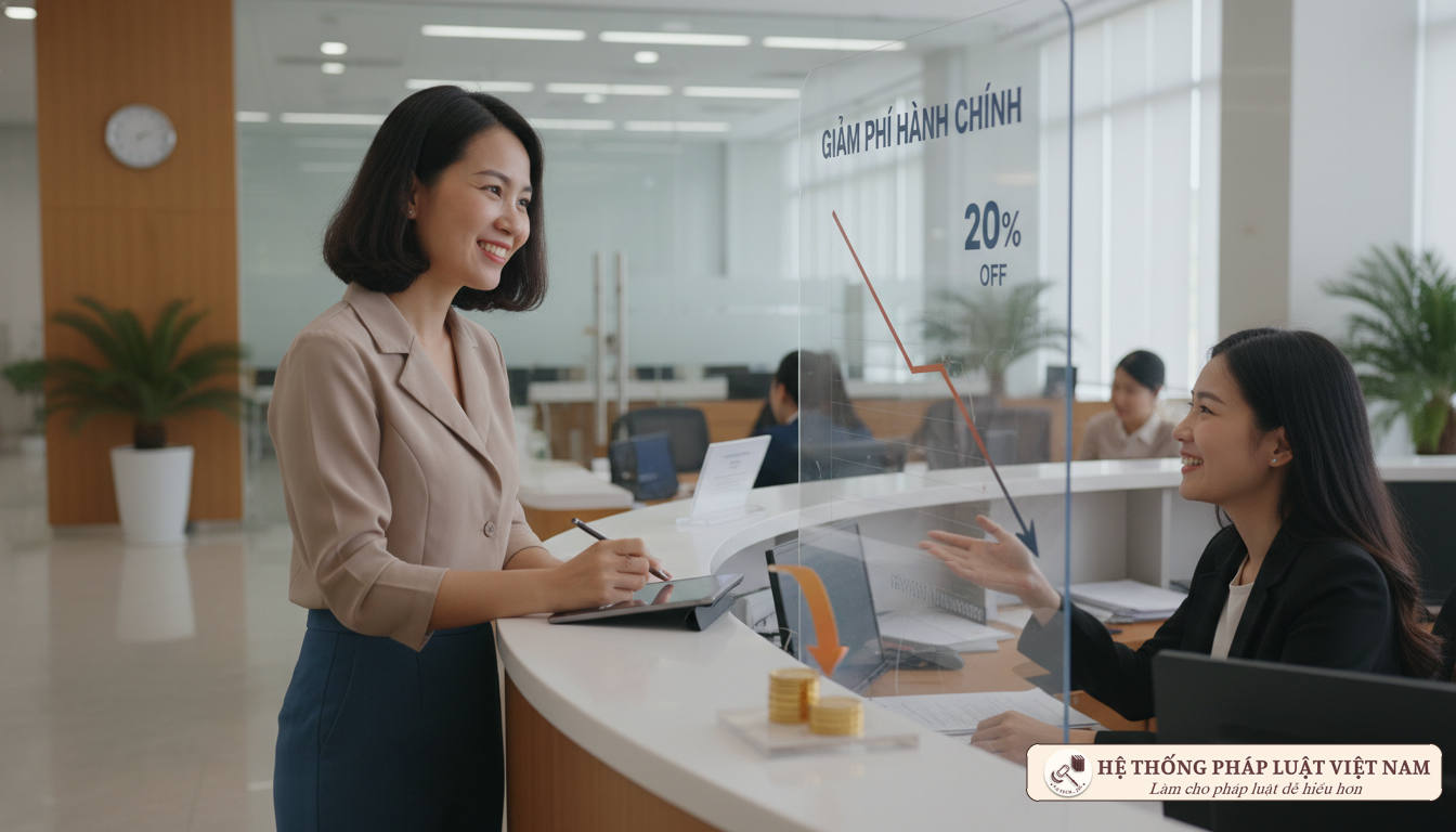 Doanh nghiệp hưởng lợi từ chính sách giảm phí