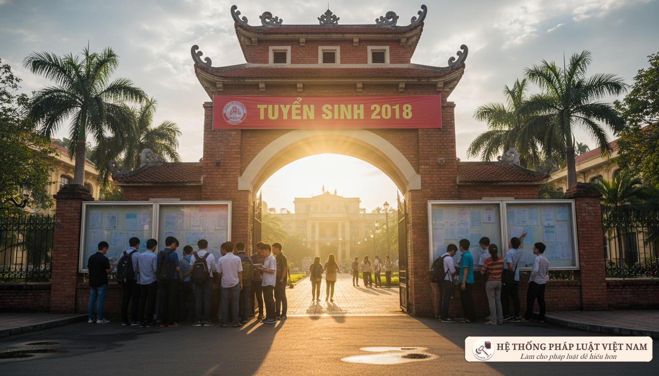 Tuyển sinh đại học 2018