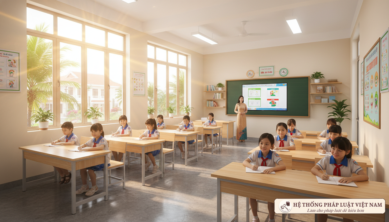 Lớp học hiện đại tại Việt Nam