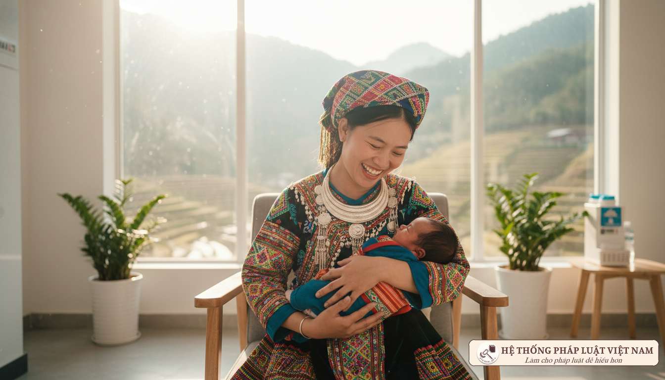 Tin vui: Phụ nữ dân tộc thiểu số sinh con được Nhà nước hỗ trợ &#039;khủng&#039; đến hơn 2 triệu đồng!
