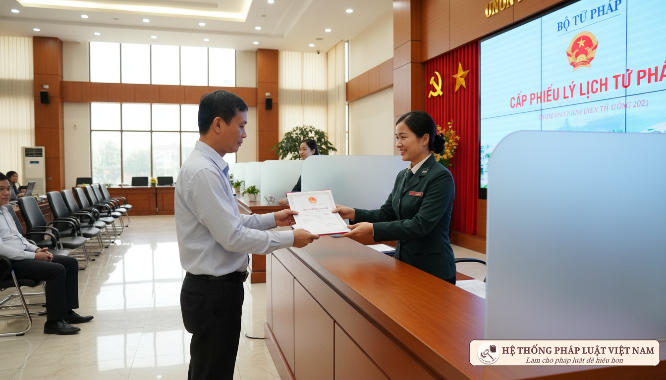Tin vui: Rút ngắn thời gian cấp Phiếu lý lịch tư pháp chỉ còn 5 ngày từ 2026
