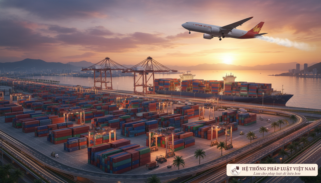 Dịch vụ logistics thực hiện tại nước ngoài có phải chịu thuế GTGT không? Giải đáp từ Công văn 33/TMĐT-QLT3
