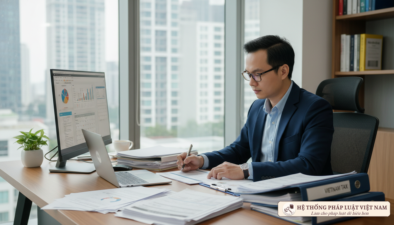 Kế toán lập tờ khai thuế TNCN mẫu 06/TNCN năm 2019