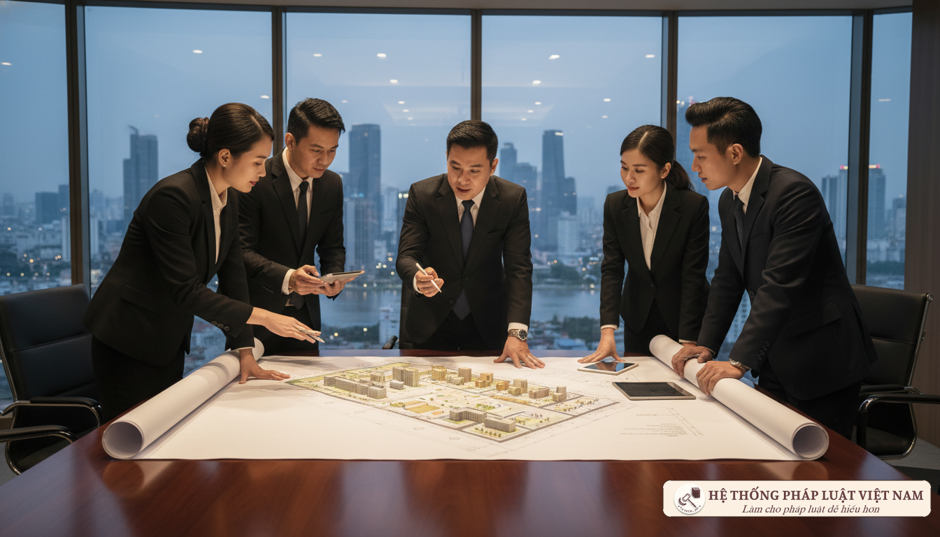 Các chuyên gia thảo luận về dự án đầu tư sử dụng đất