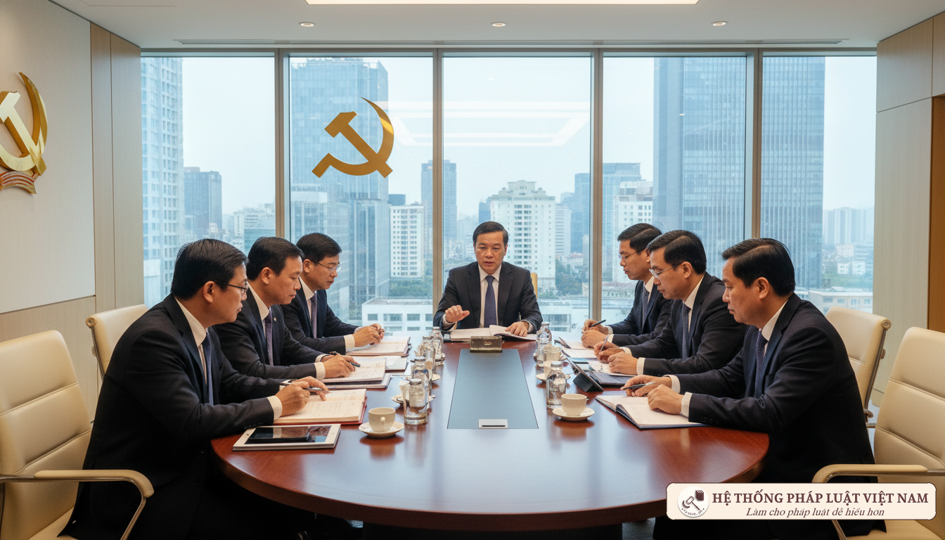 Họp cấp ủy Đảng bộ cấp tỉnh