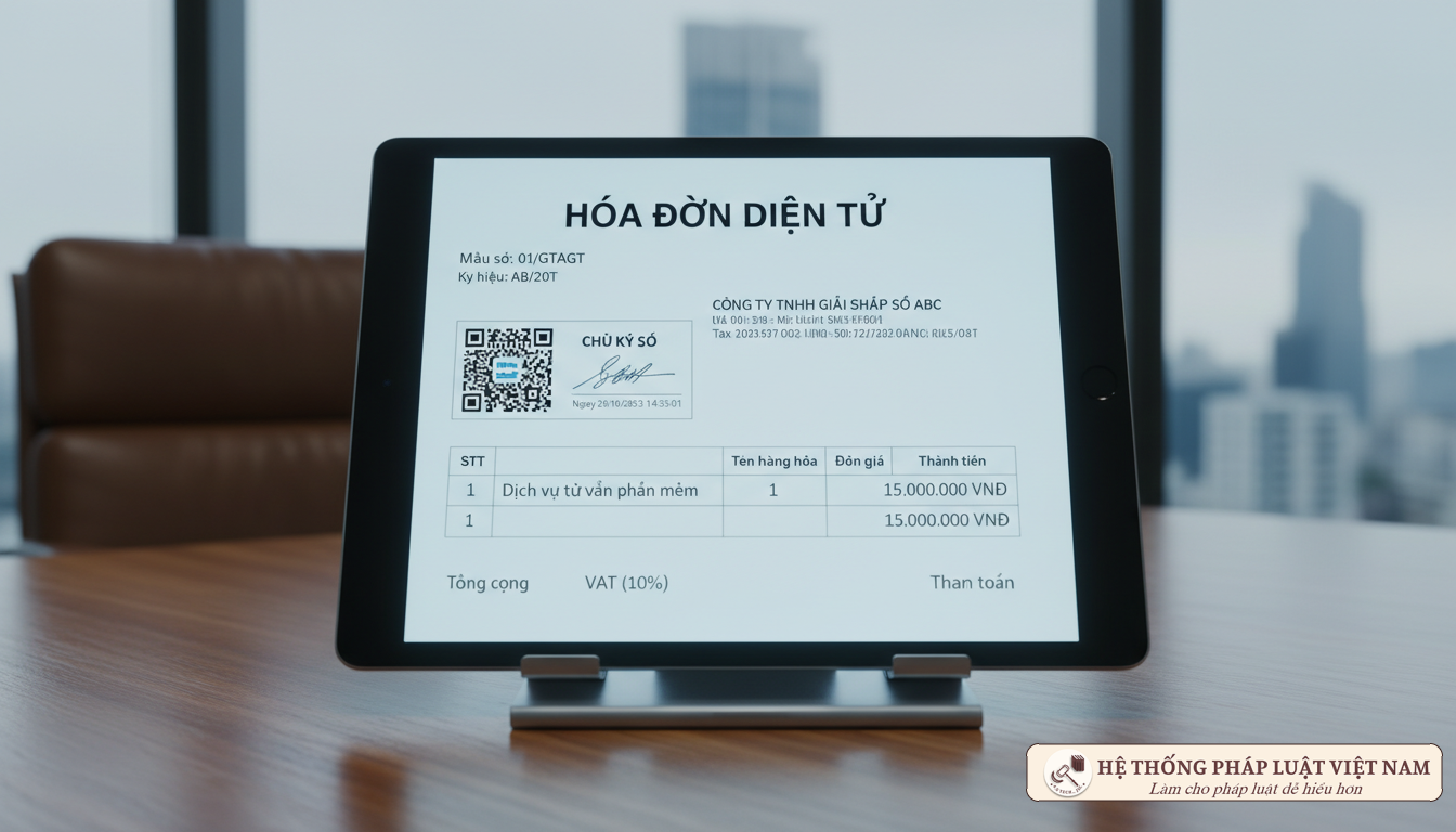 Định dạng XML hóa đơn điện tử theo Thông tư 68