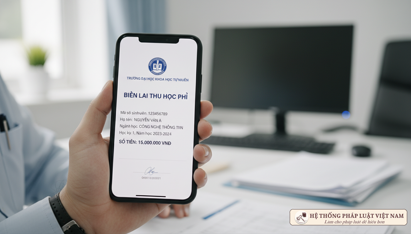 Hóa đơn điện tử học phí