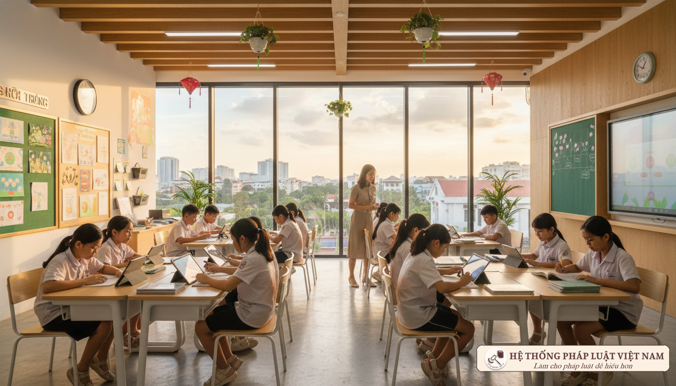 Học sinh TP.HCM trong môi trường giáo dục hiện đại