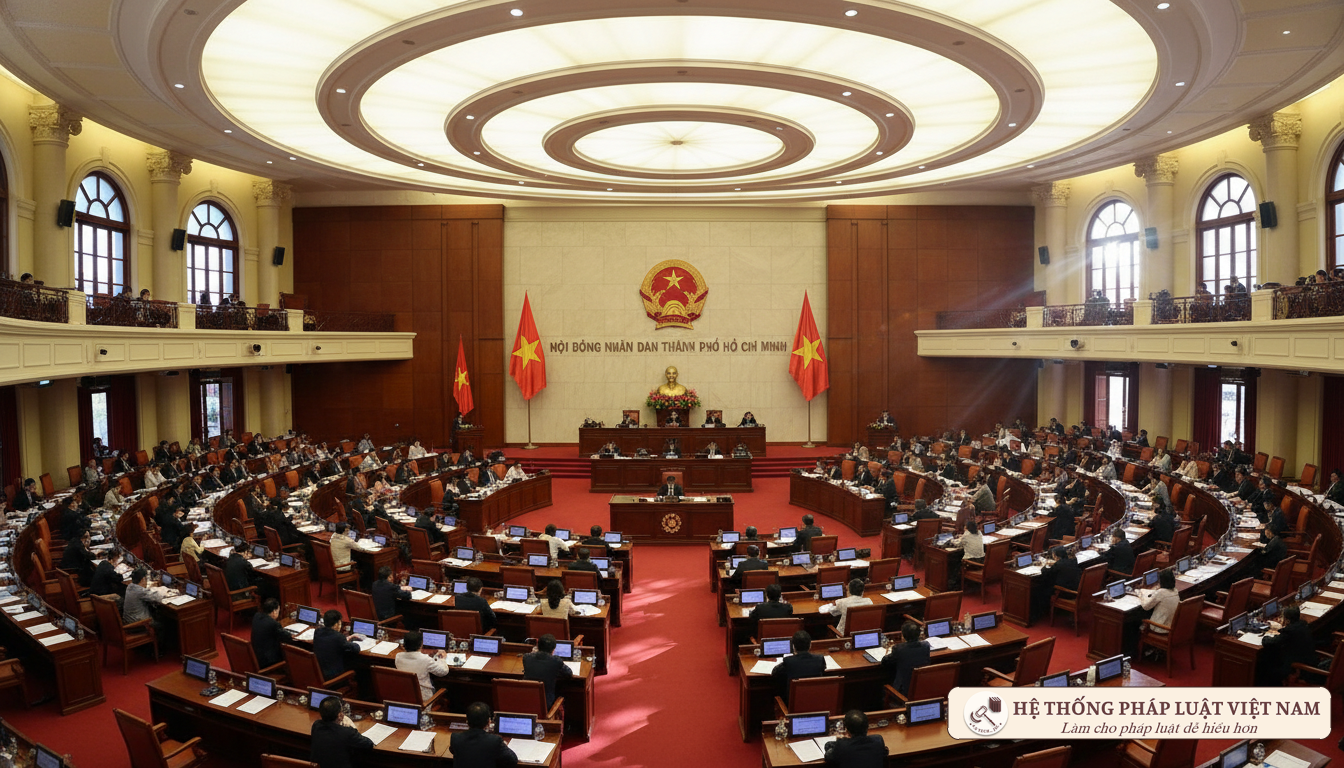 Hội trường HĐND TP.HCM