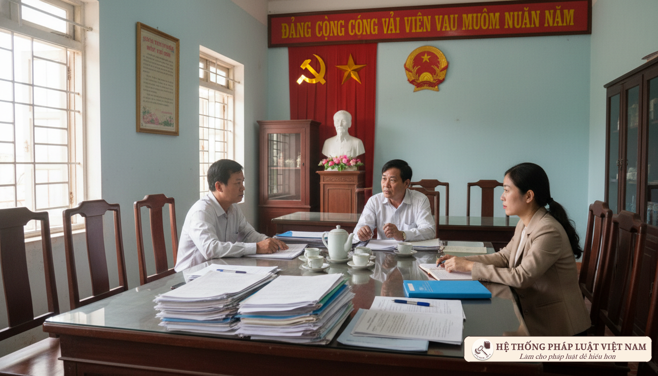Hòa giải tranh chấp đất đai tại cơ sở