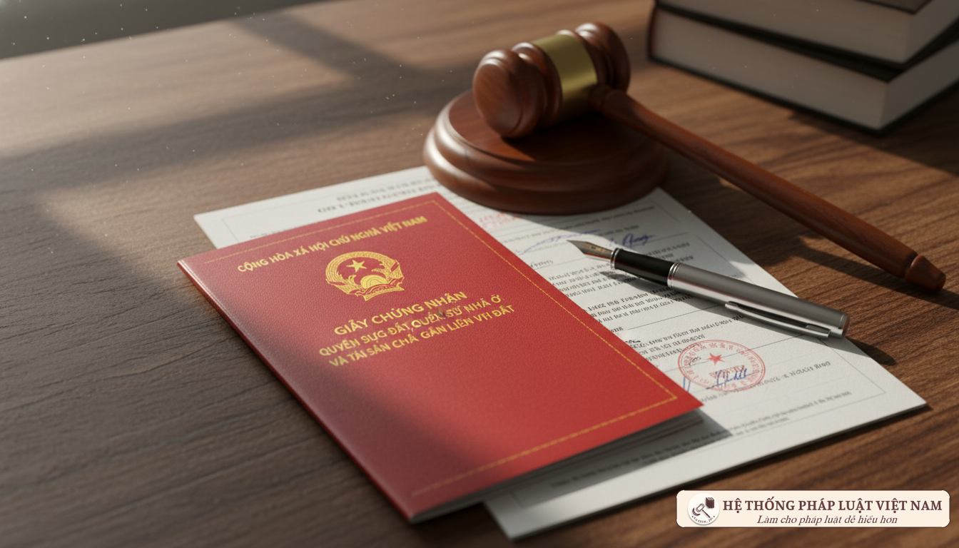 Sổ đỏ và búa công lý