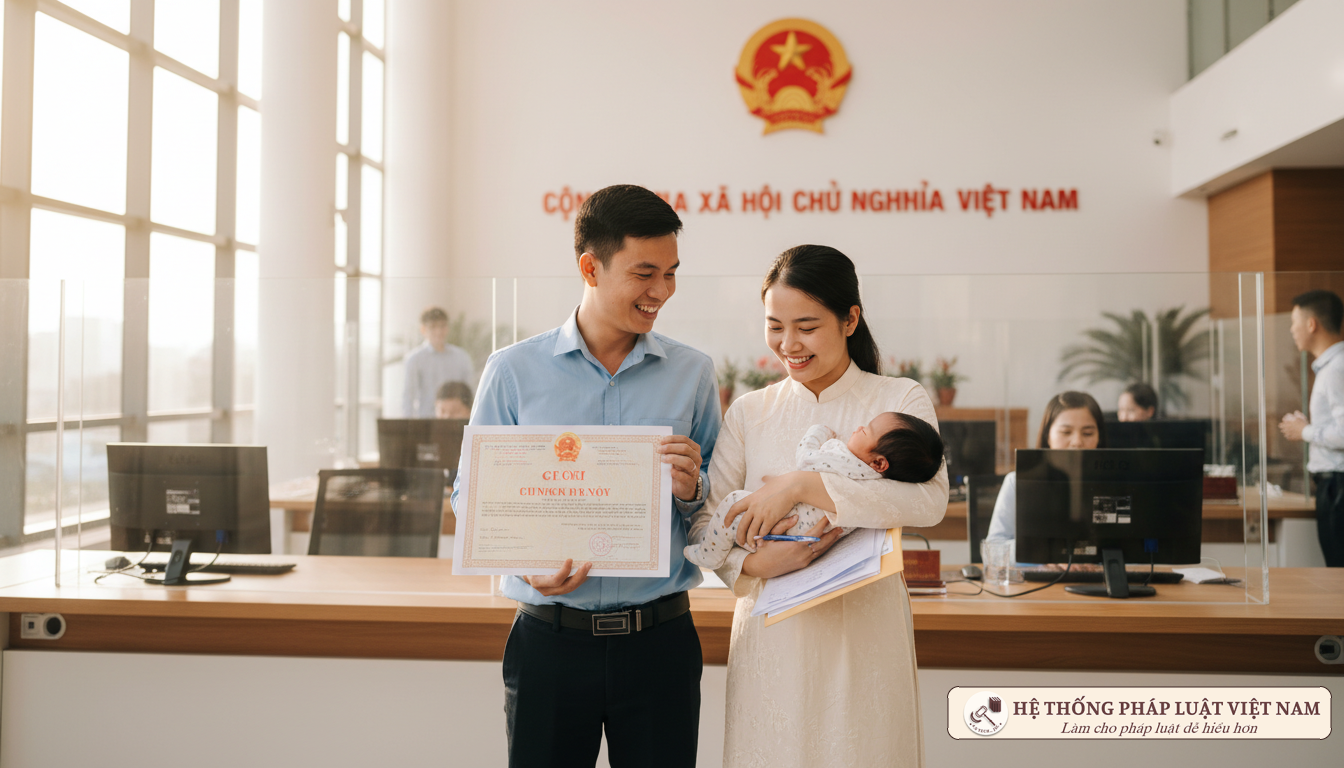 Trẻ sơ sinh bao lâu phải nhập hộ khẩu? Cha mẹ chậm trễ có bị phạt không?
