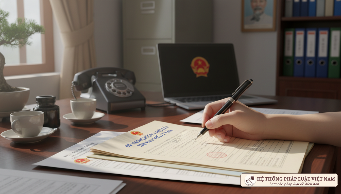 Thủ tục hành chính nhận trợ cấp hưu trí xã hội