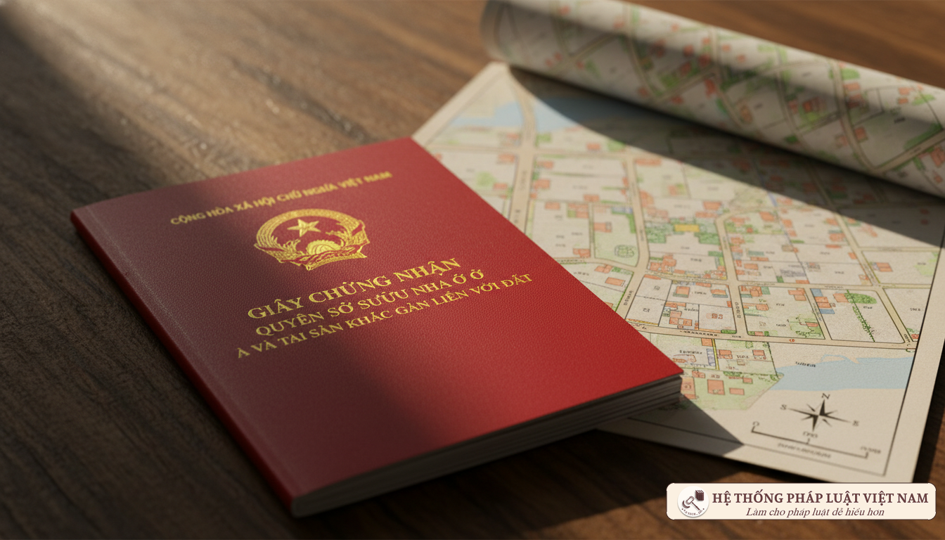 Giấy chứng nhận quyền sử dụng đất và bản đồ quy hoạch