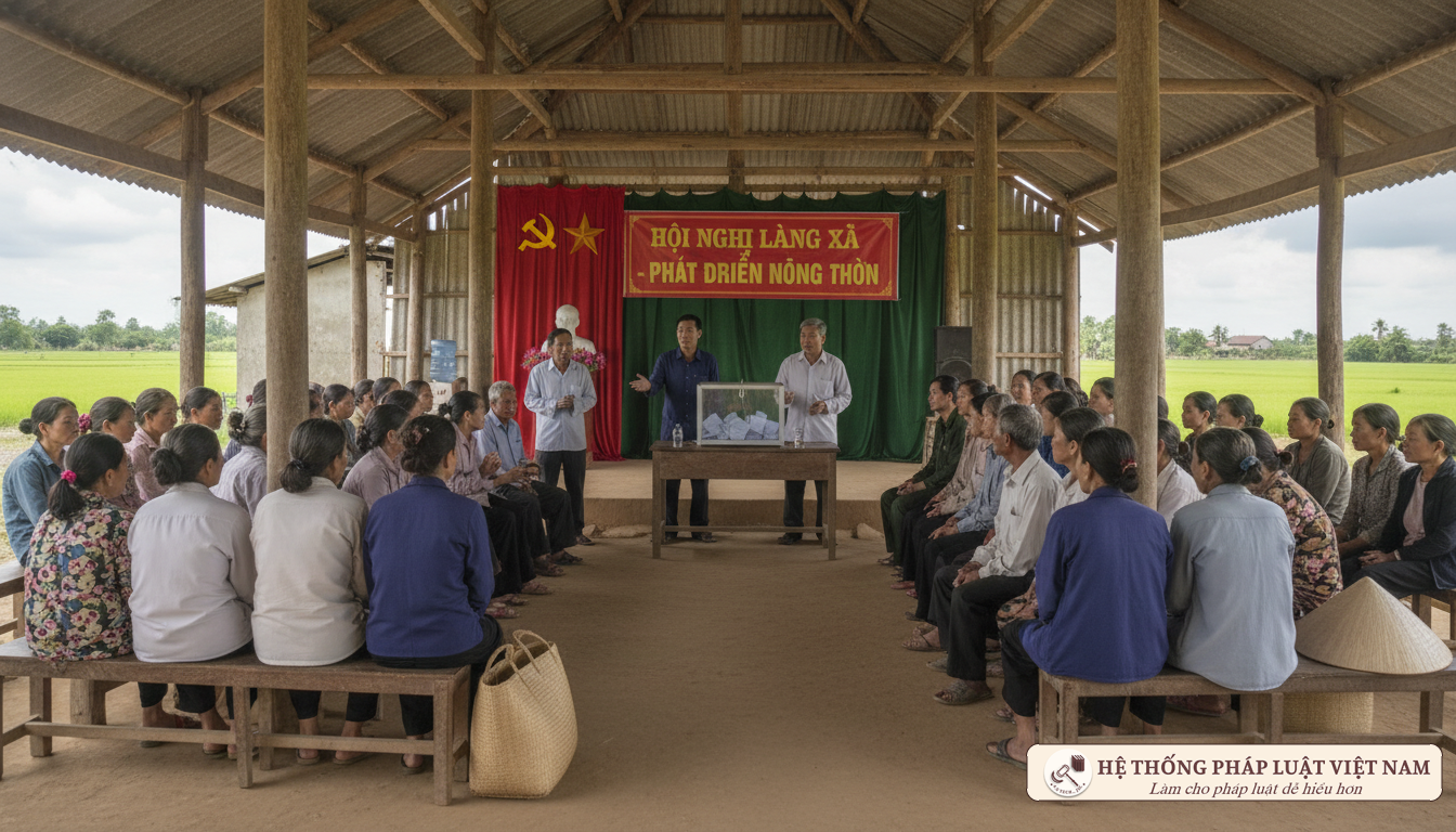 Hội nghị bầu trưởng thôn