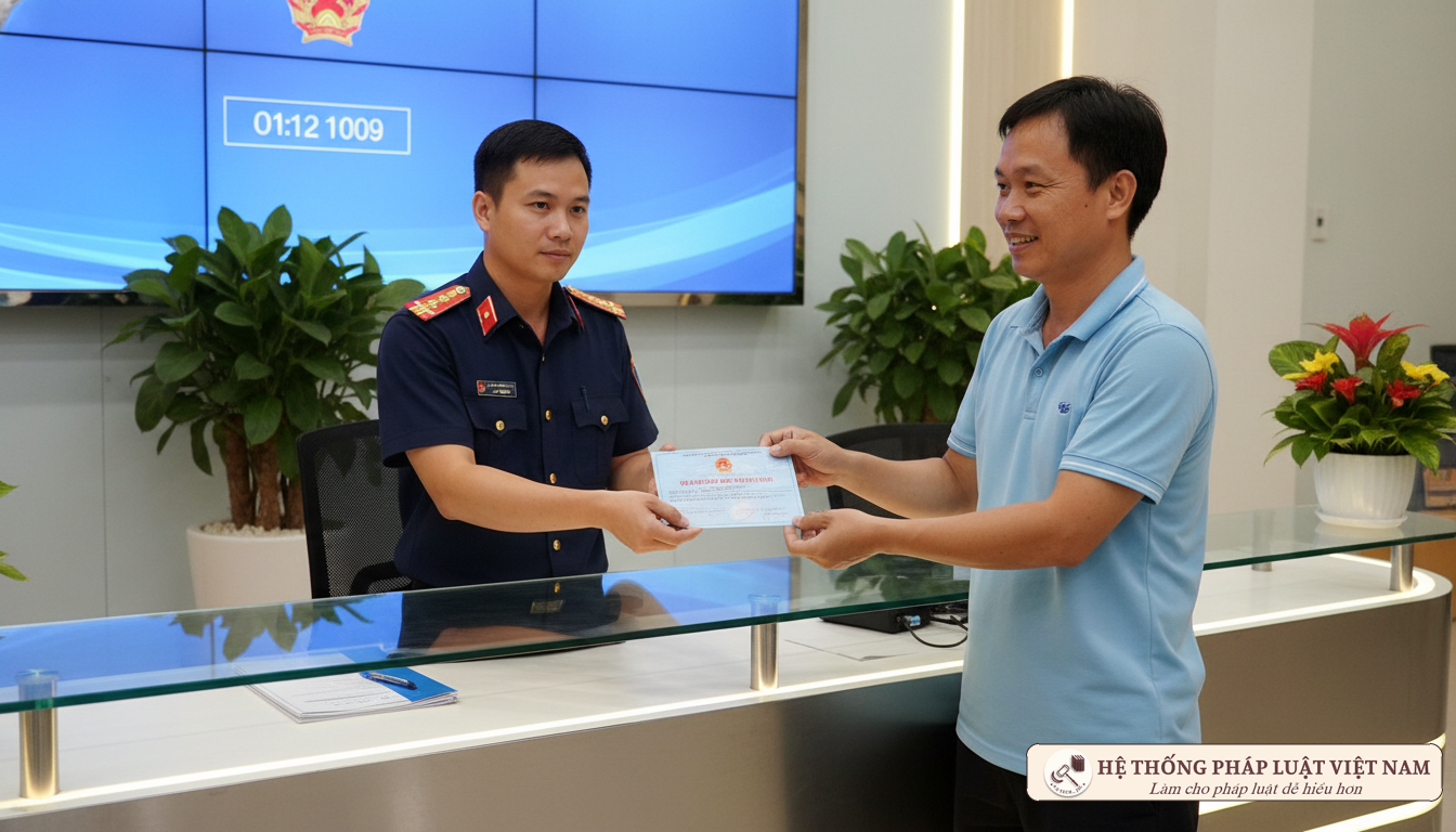 Thủ tục đăng ký xe tại cơ quan công an