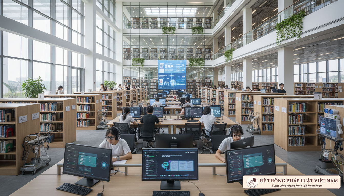 Thư viện đại học hiện đại và học liệu số