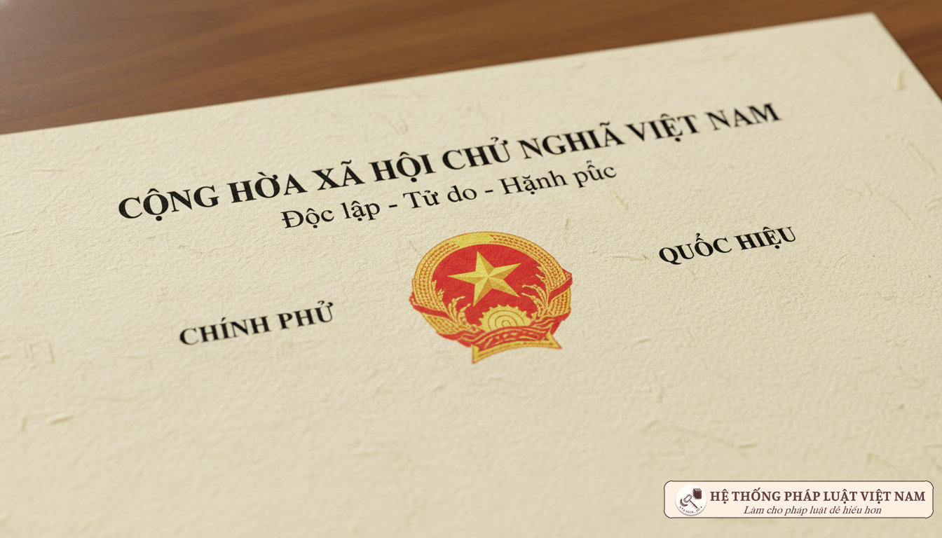 Mẫu tiêu đề văn bản hành chính chuẩn