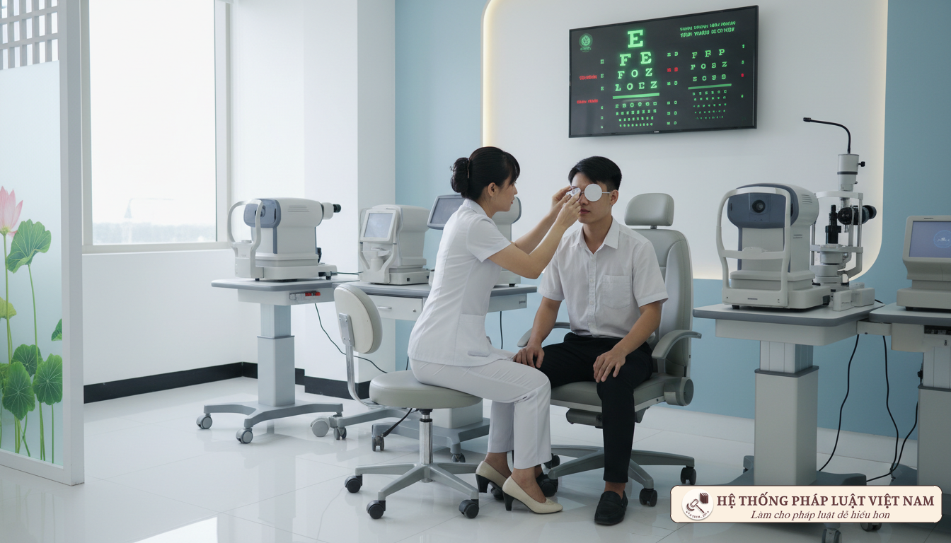 Cận thị bao nhiêu độ thì được miễn nghĩa vụ quân sự? Cập nhật quy định mới nhất từ Thông tư 105/2023/TT-BQP
